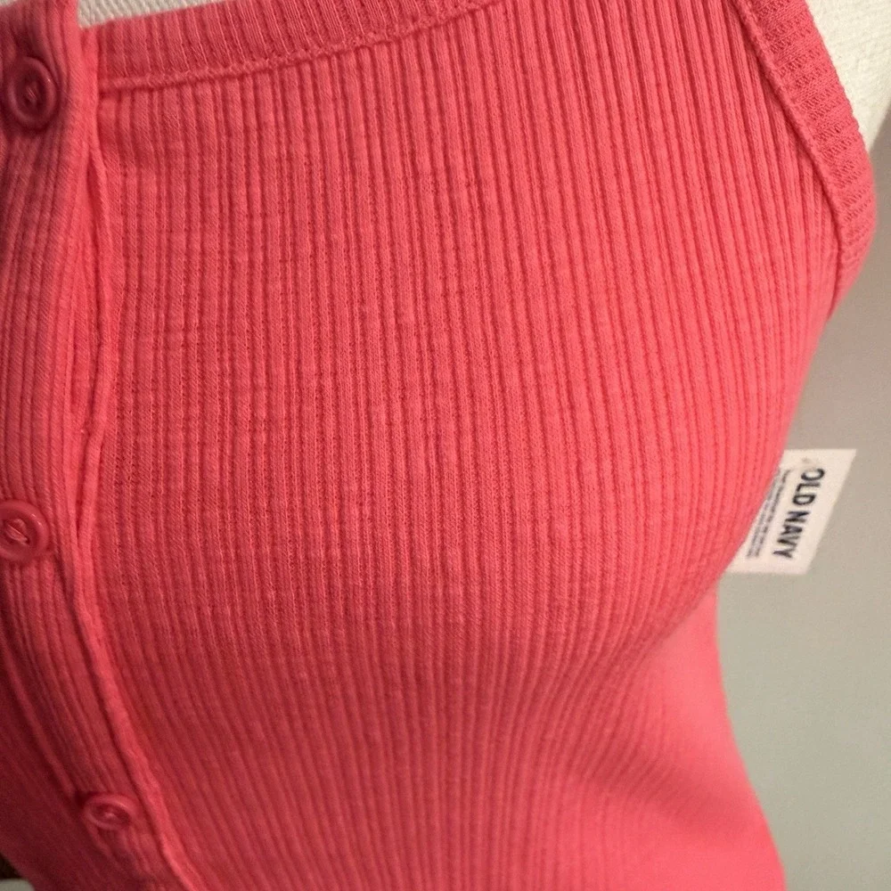 Lot Of 3 Old Navy Girls Tank Tops Pink Green Aqua NWT Size XL 14/16